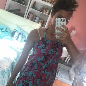 Patterned juniors dress